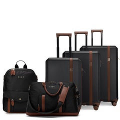 Luxe Journey 5 Piece Luggage Set ELLE Travel | USA