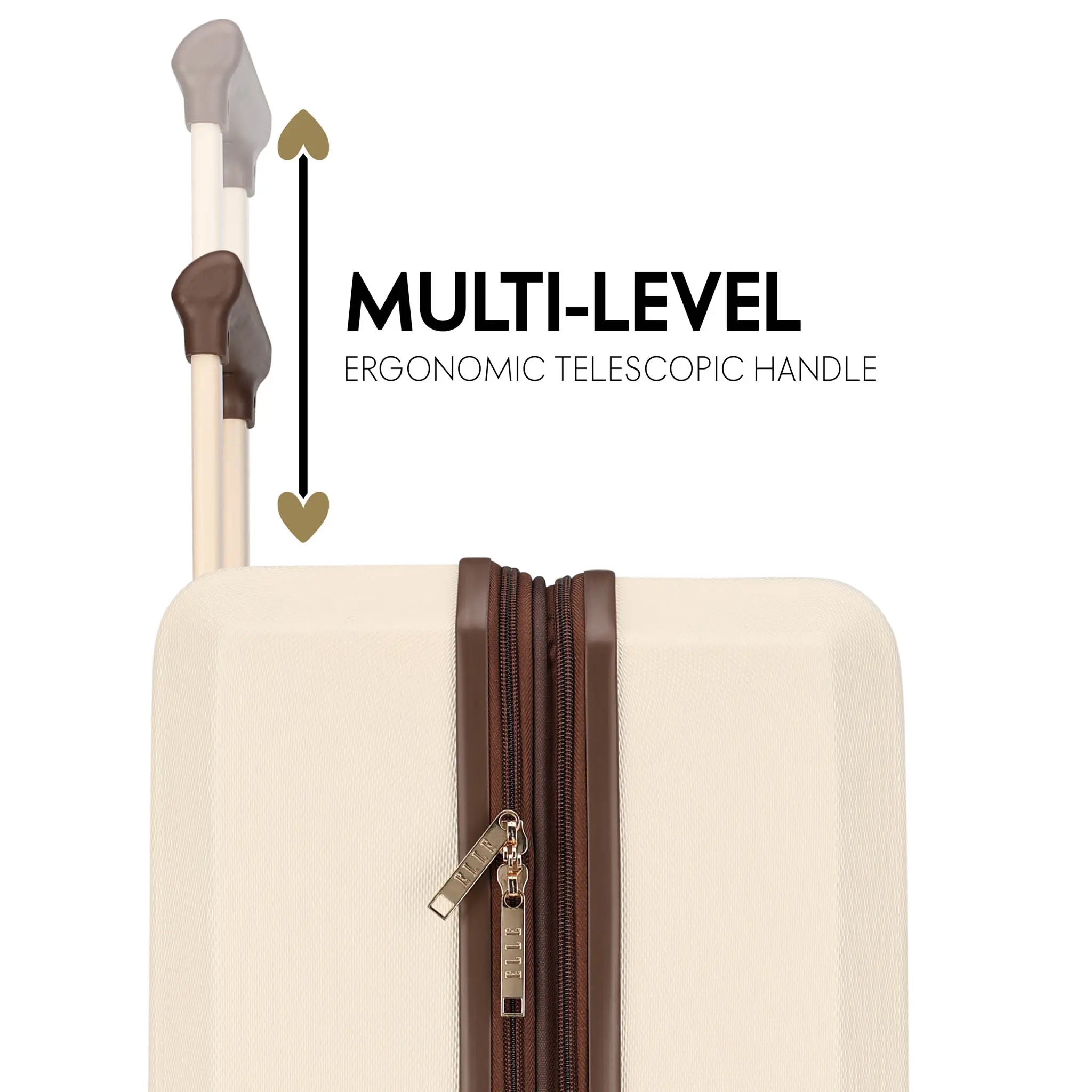 Luxe Journey Retro Luggage Set ELLE Travel | USA