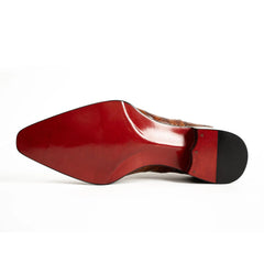 Exotic Nile Crocodile Norwegian Oxford 8001 Brown