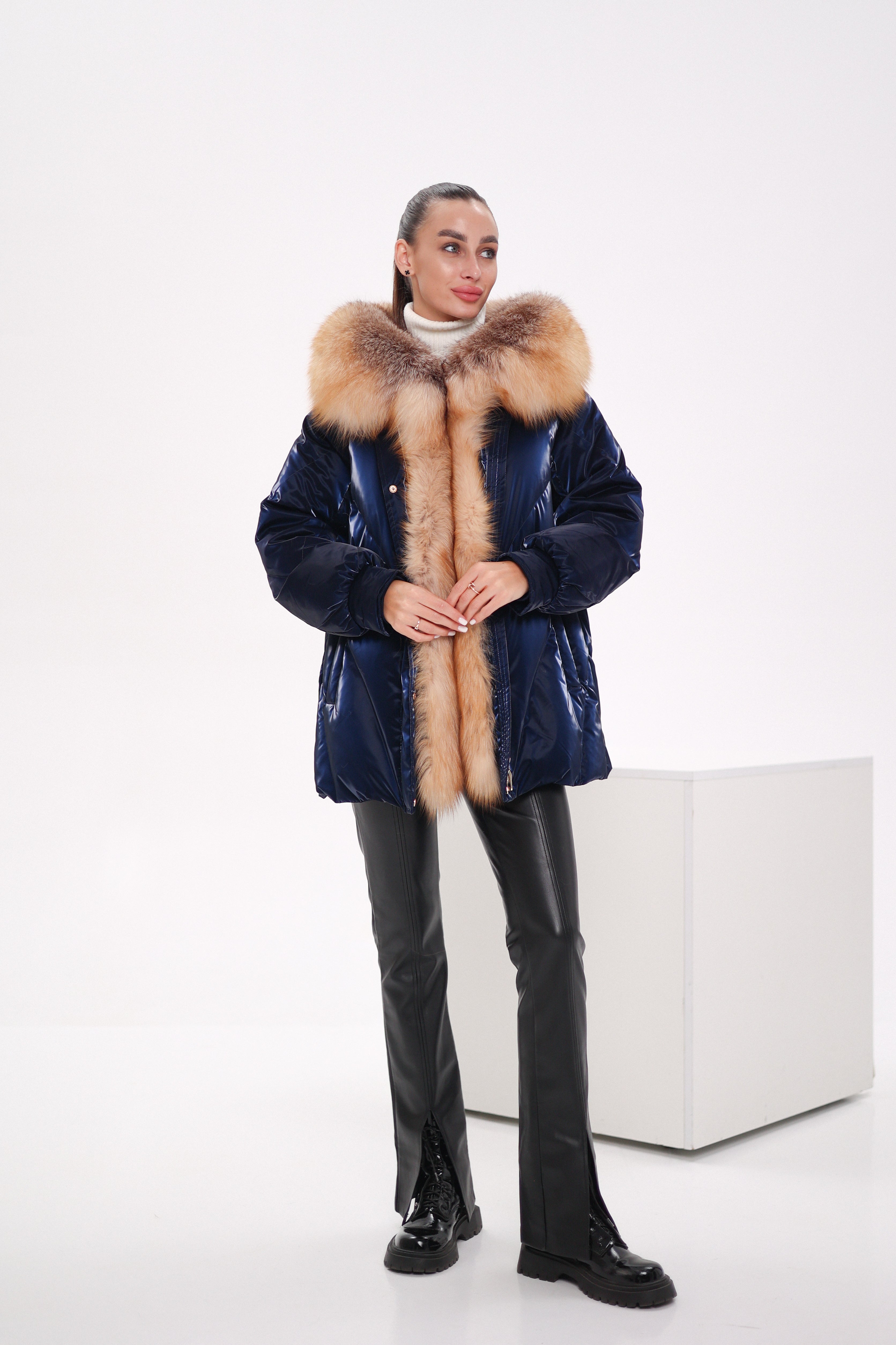 Genuine Red Fox Premium Down Fill Vinyl Parka Alaska® Outerwear Company