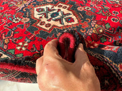 Hand-knotted Persian Hamadan wool Rug 3’8” x 6’4” Rugistan