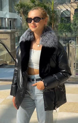 Genuine Silver Fox Fur Down Fill Water-Repellent Coat Alaska® Outerwear Company