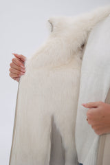 ⇆ Reversible Hooded Wool Blend Jacket Alaska® Outerwear Company