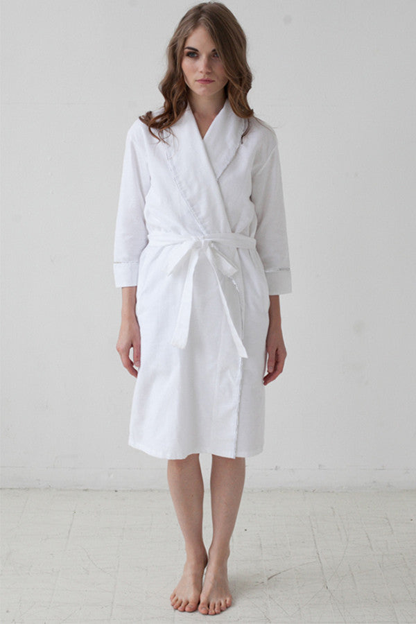 Classic Flannel Robe Salua Lingerie
