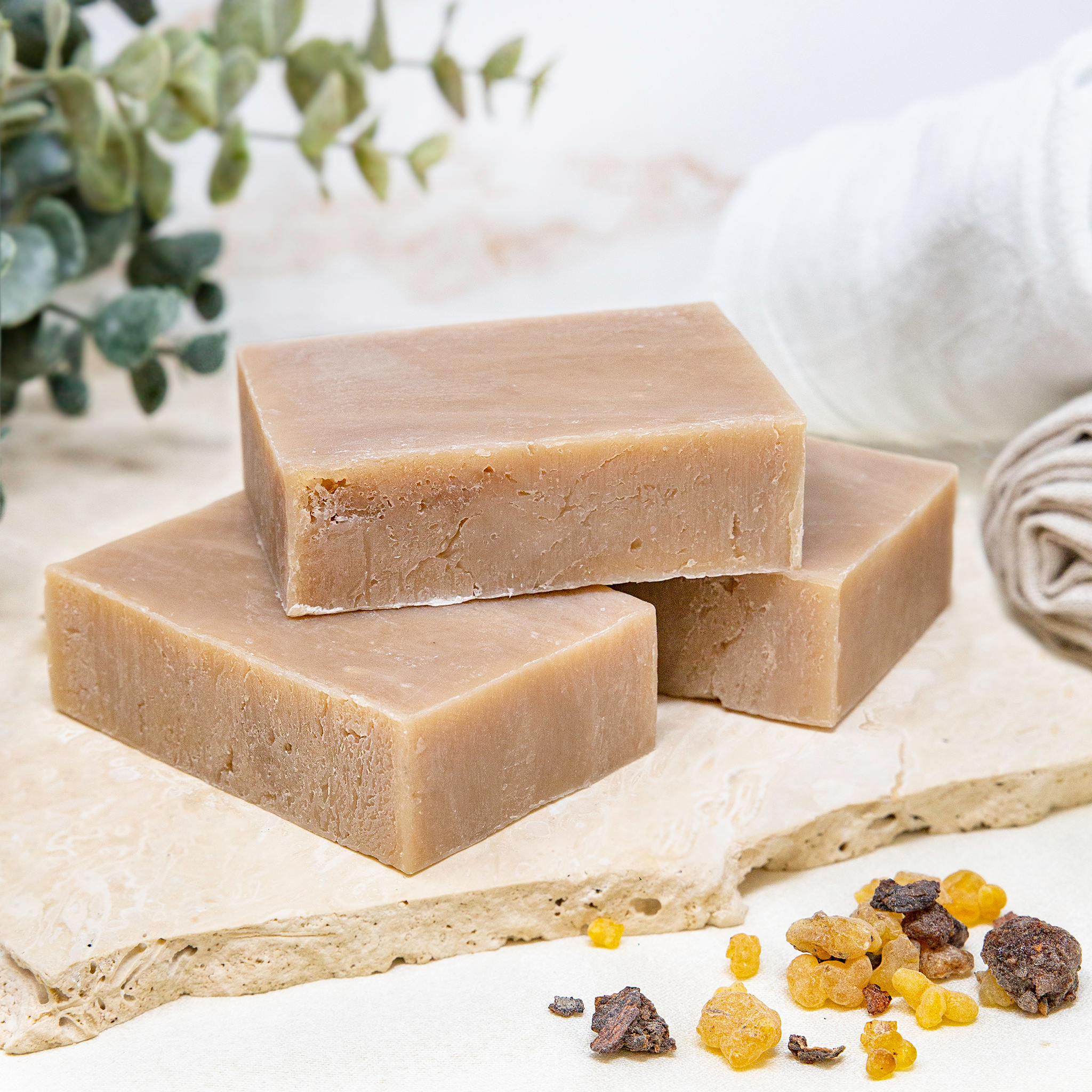Frankincense & Myrrh Soap Bar Poofy Organics