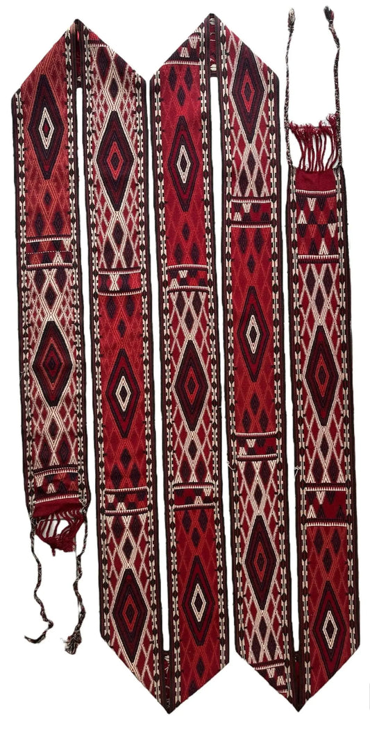 Antique Yomut 'Yomoud' Tent Band, Late 1800s to Early 1900s Rugistan