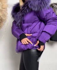 Genuine Silver Fox Fur Down Fill Parka Alaska® Outerwear Company