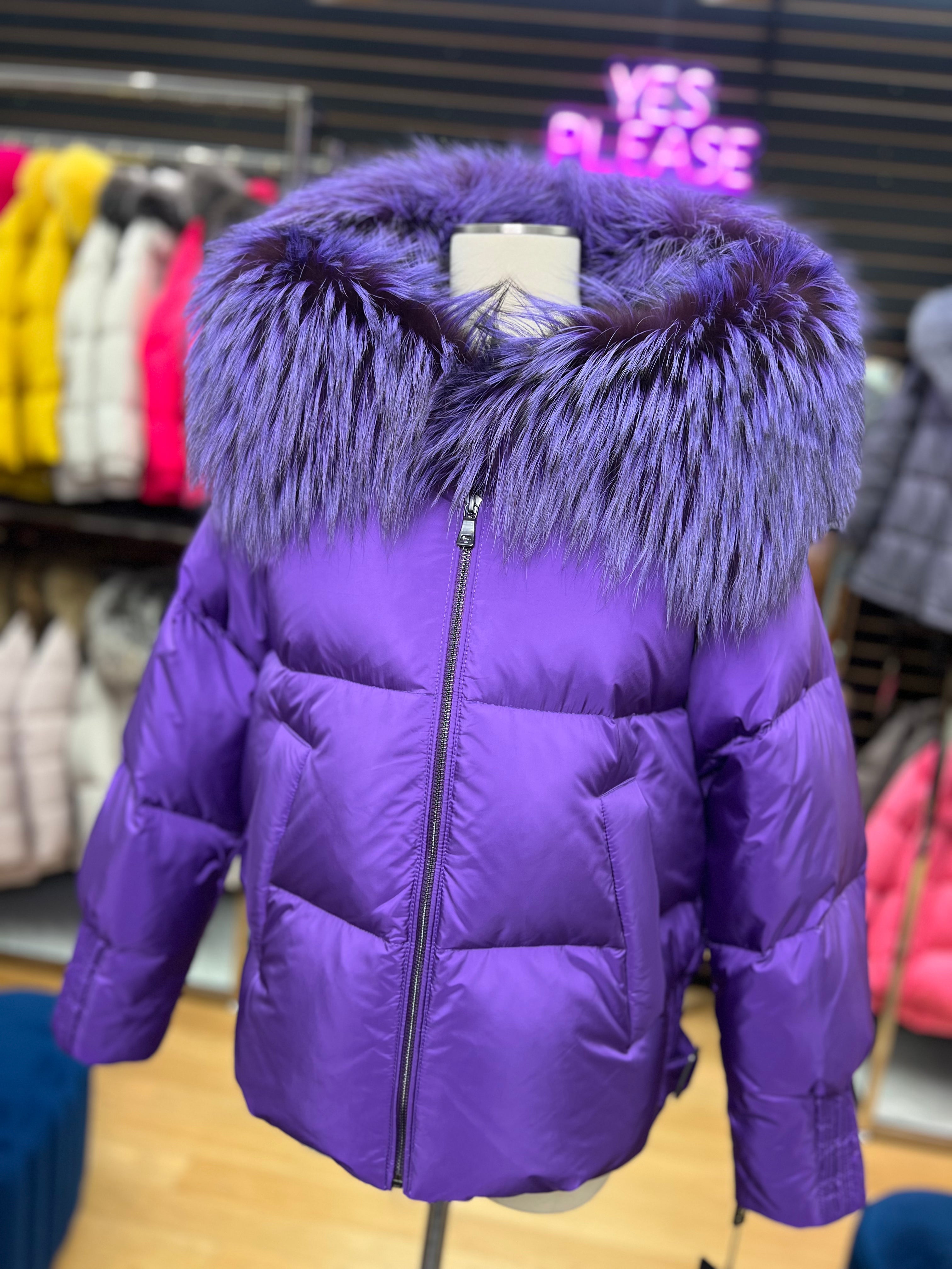 Genuine Silver Fox Fur Down Fill Parka Alaska® Outerwear Company