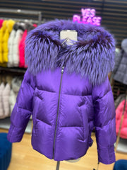 Genuine Silver Fox Fur Down Fill Parka Alaska® Outerwear Company