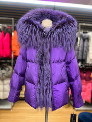 Genuine Silver Fox Fur Down Fill Parka Alaska® Outerwear Company