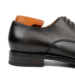 Goodyear Handmade Leather Derby Shoes coffee