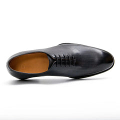 Seamless Goodyear Mens Lron Gray Oxford Dress Shoes