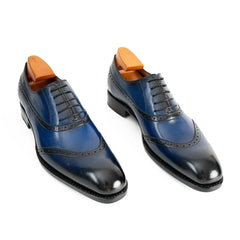 Goodyear blue oxford dress shoes