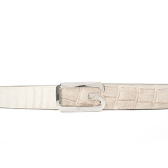 Handcrafted Alligator Leather Belts DVG09