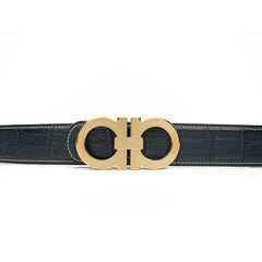 Handcrafted Alligator Leather Belts DVG345