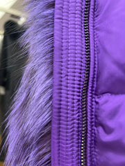 Genuine Silver Fox Fur Down Fill Parka Alaska® Outerwear Company