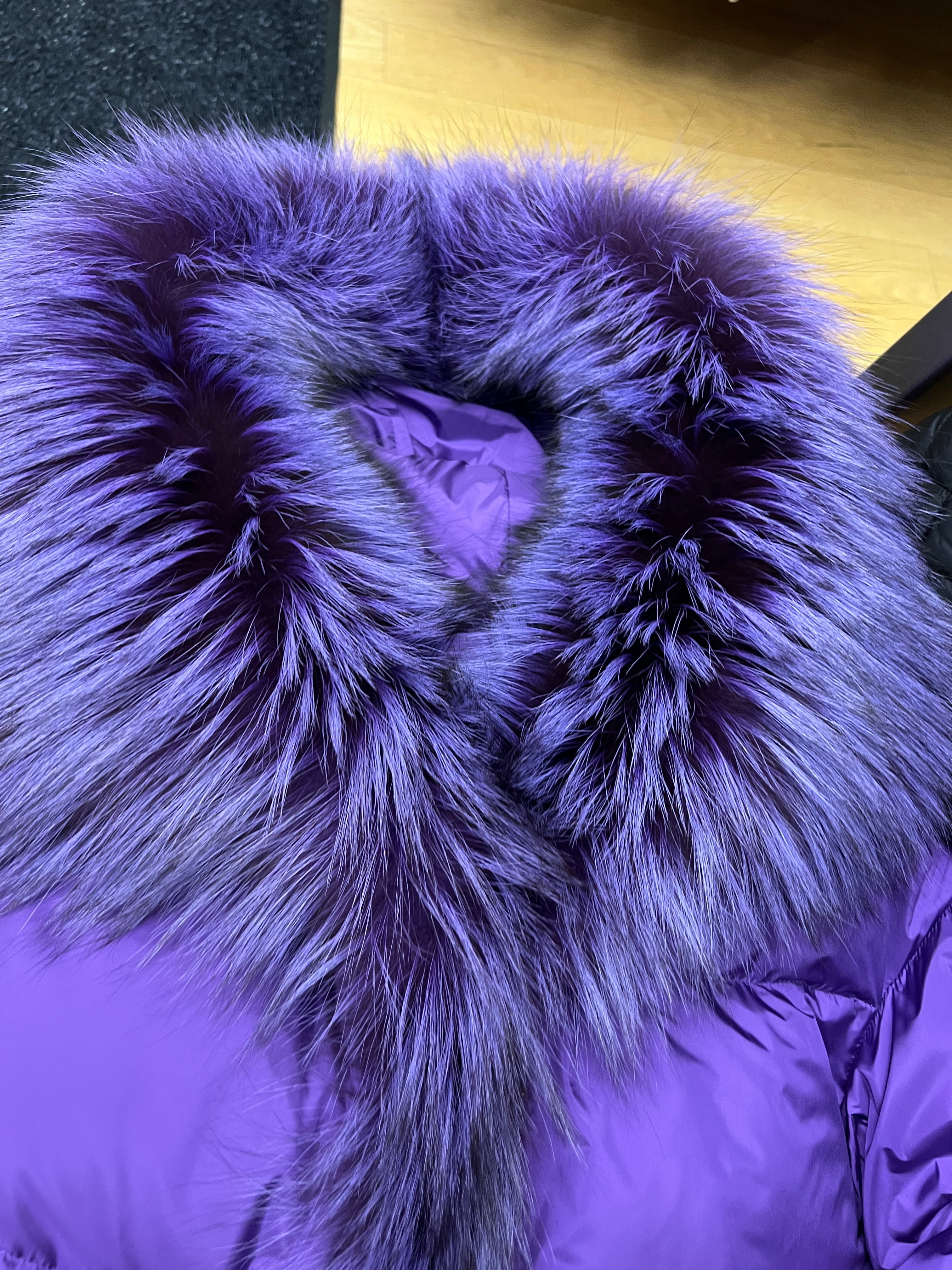 Genuine Silver Fox Fur Down Fill Parka Alaska® Outerwear Company
