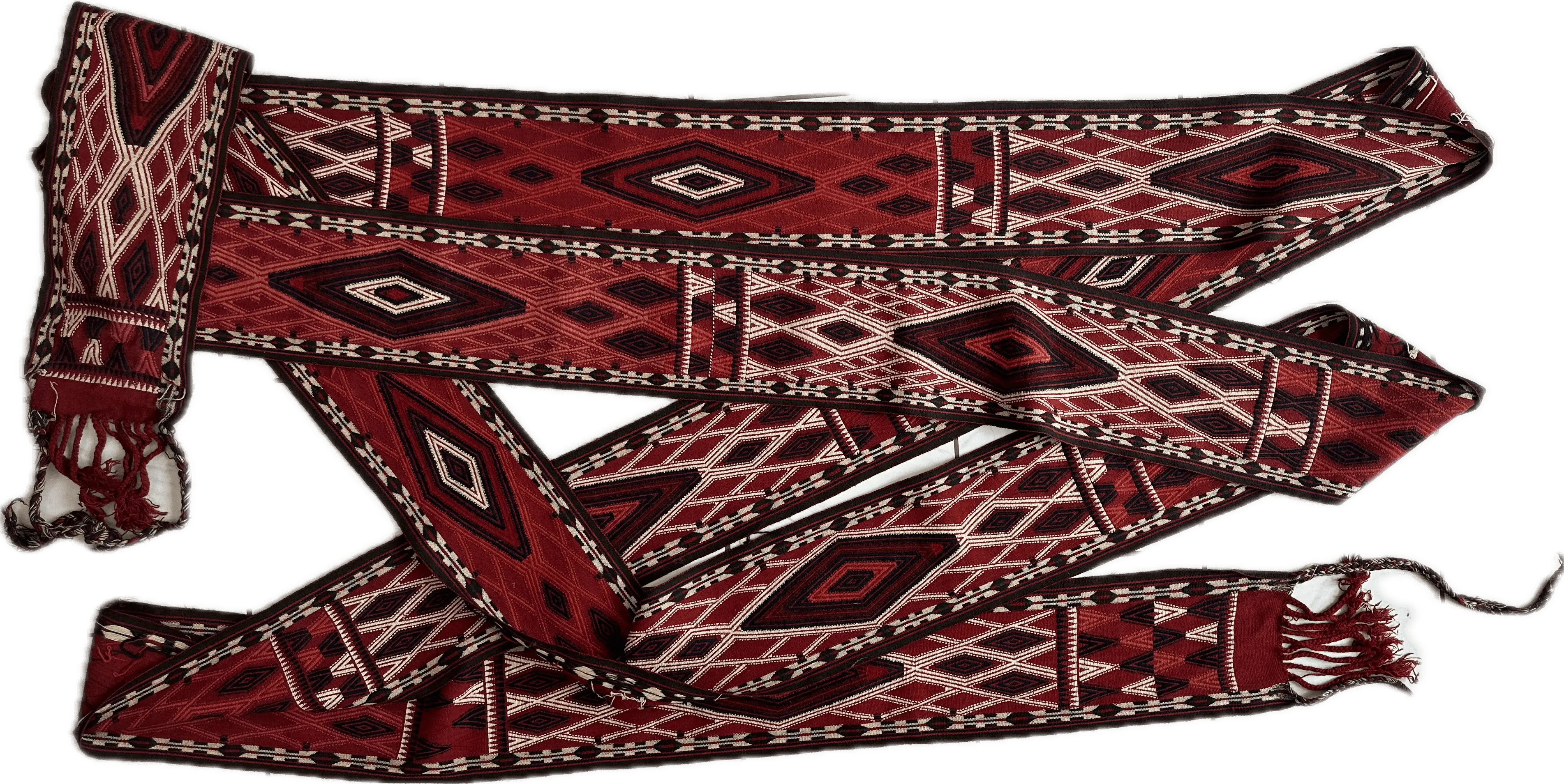 Antique Yomut 'Yomoud' Tent Band, Late 1800s to Early 1900s Rugistan