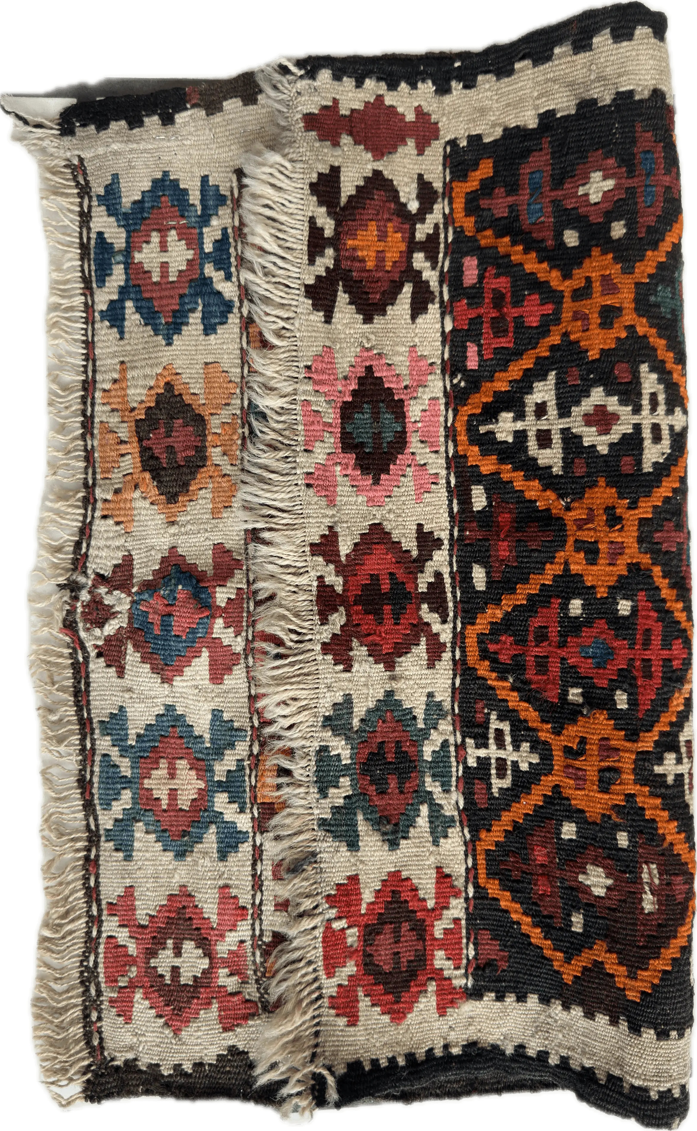 Antique Tribal Shahsavan Caucasian Bagface - 26" X 18" Rugistan