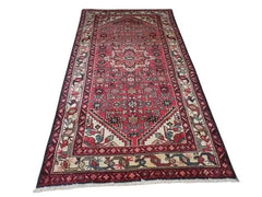Vintage Persian Hamadan Rug 3’7” x 6’8” Rugistan