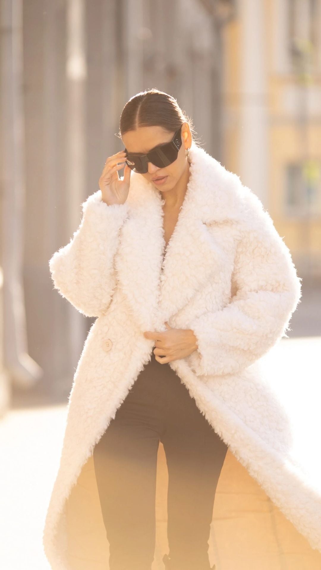 Teddy Bear Genuine Peruvian Wool Fur Coat Alaska® Outerwear Company