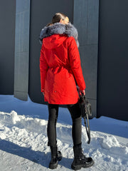 Genuine Silver Fox Fur Rabbit Fur Insulated Parka Alaska® Outerwear Company