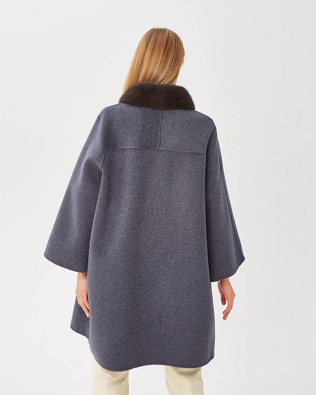 Genuine Scandinavian Mink Fur Virgin Wool Coat Alaska® Outerwear Company