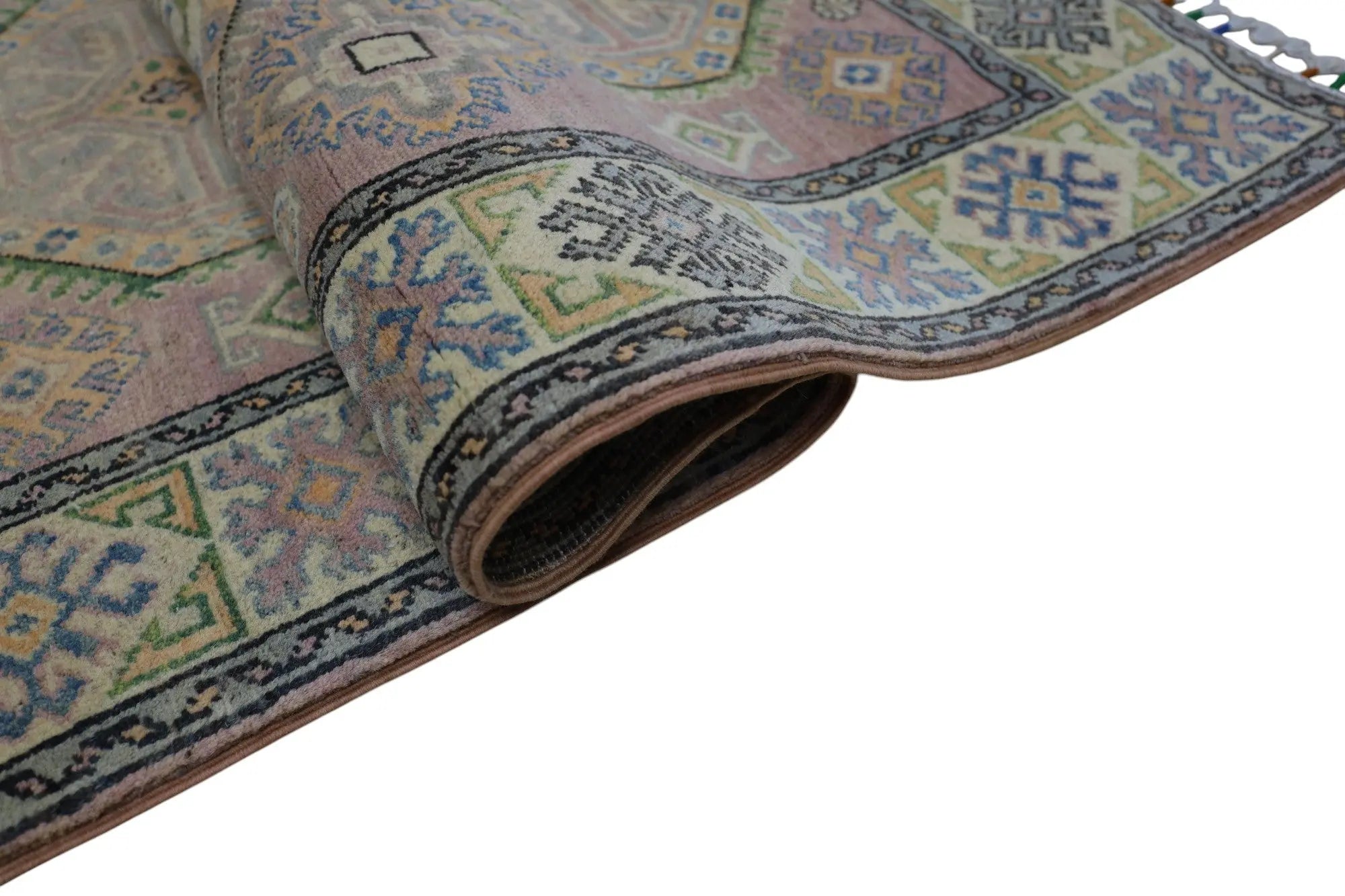 Hand-Knotted Afghani Kazak Wool Rug – 4’ x 6’ Rugistan