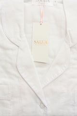 Classic Sleep Shirt in Woven Cotton Salua Lingerie