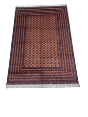 Hand-Knotted Afghani Mawri Wool Rug – 6’9″ x 9’10″ Rugistan