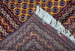 Hand-Knotted Afghani Mawri Wool Rug – 6’5″ x 9’4″ Rugistan