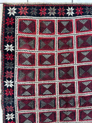 Hand-knotted Persian Tribal Khorramabad Wool Rug 4’3” x 6’10” Rugistan