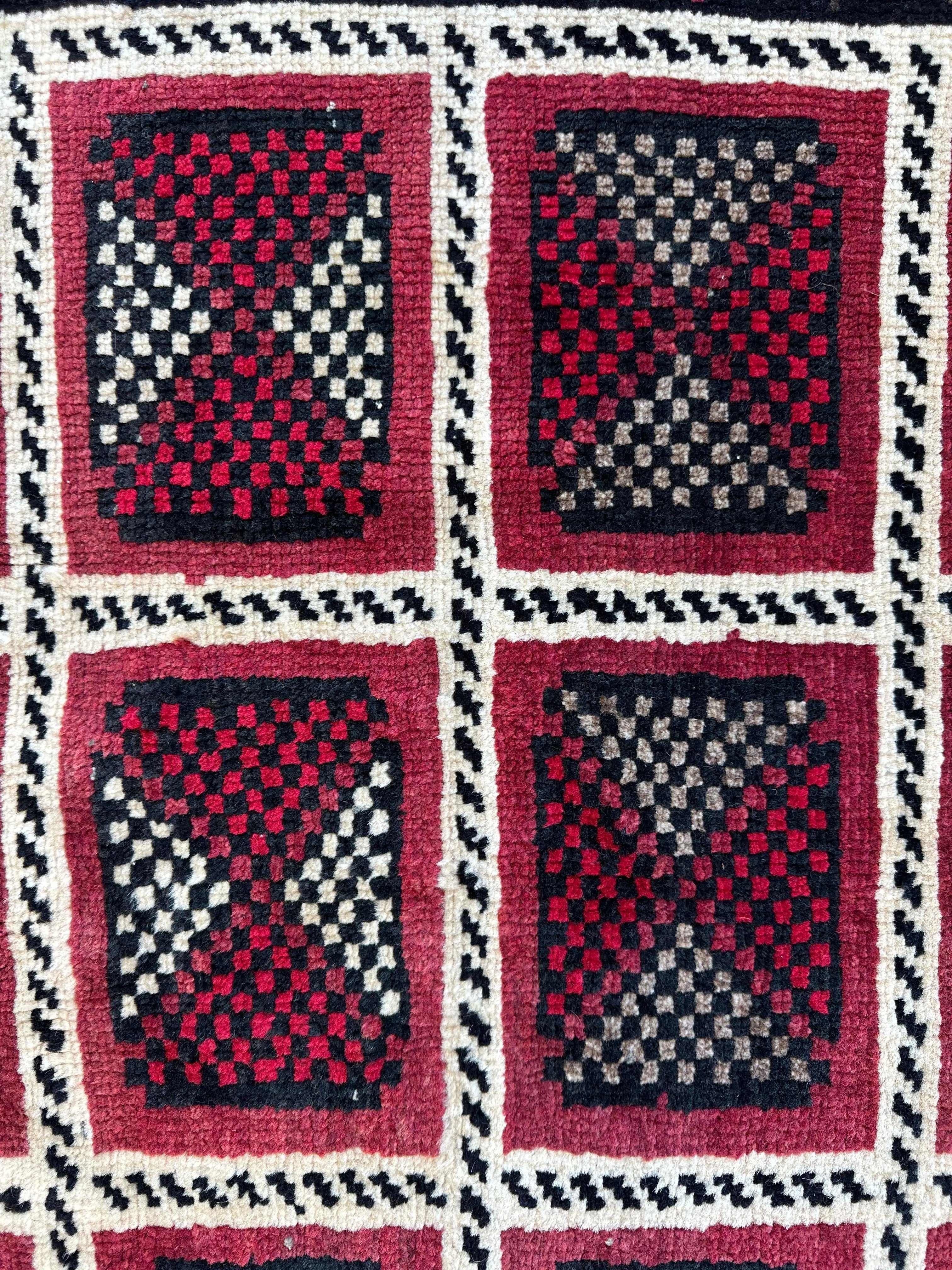 Hand-knotted Persian Tribal Khorramabad Wool Rug 4’3” x 6’10” Rugistan