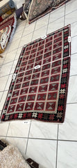 Hand-knotted Persian Tribal Khorramabad Wool Rug 4’3” x 6’10” Rugistan