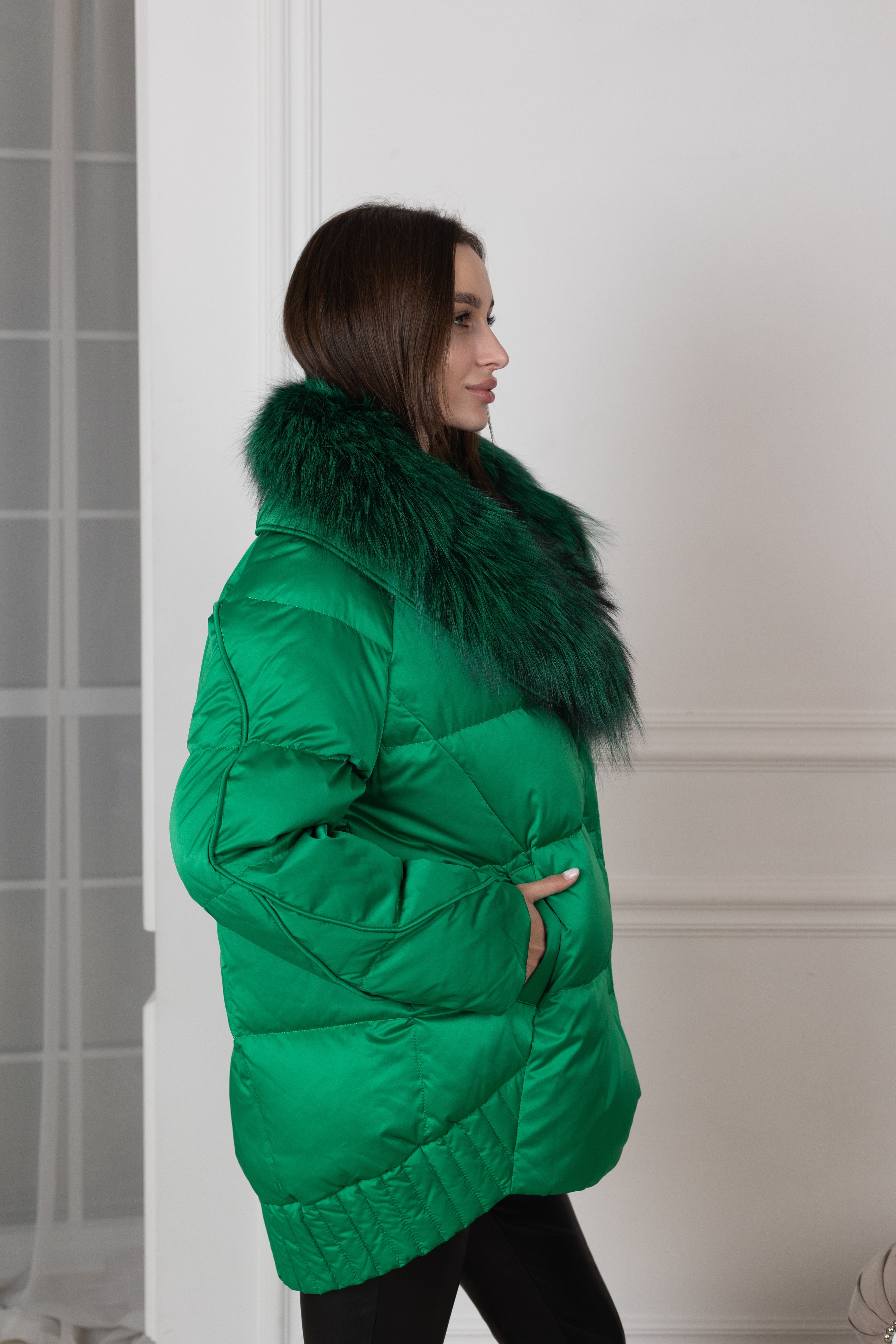 Genuine Silver Fox Premium Down Fill Coat Alaska® Outerwear Company