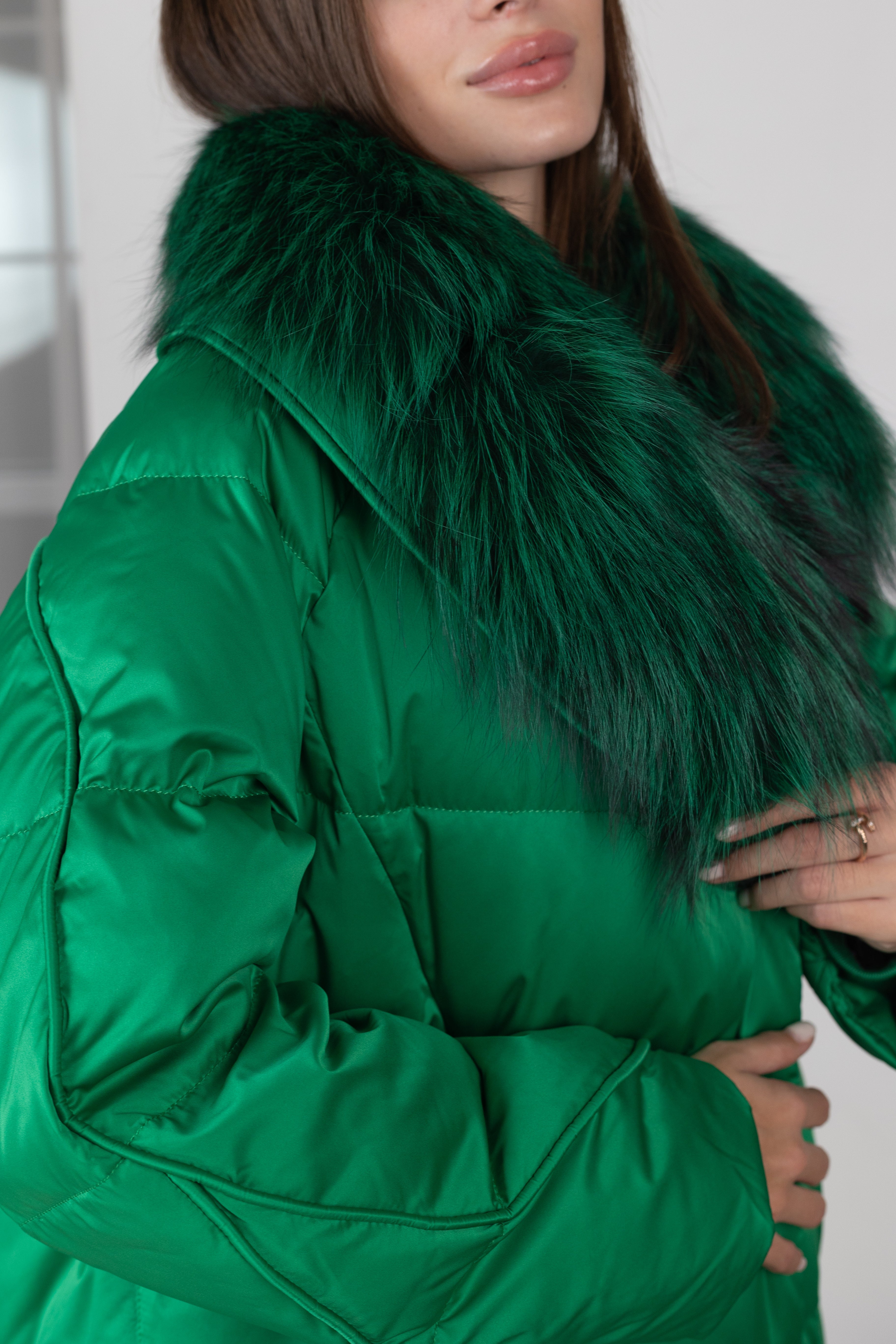 Genuine Silver Fox Premium Down Fill Coat Alaska® Outerwear Company