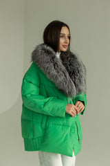 Genuine Silver Fox Down Fill Jacket Alaska® Outerwear Company