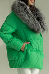 Genuine Silver Fox Down Fill Jacket Alaska® Outerwear Company