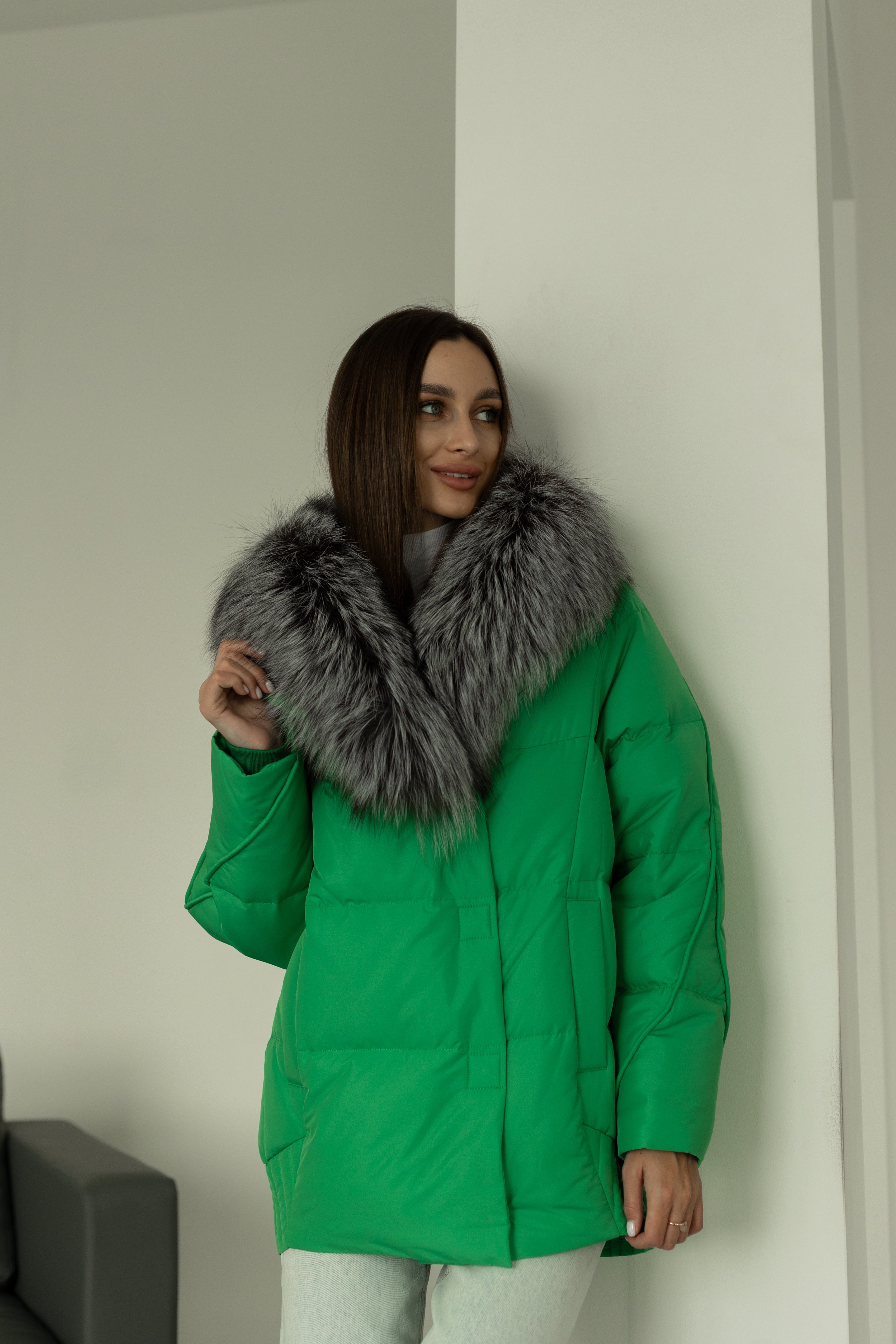 Genuine Silver Fox Down Fill Jacket Alaska® Outerwear Company