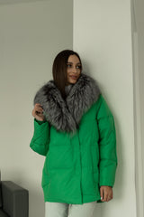 Genuine Silver Fox Down Fill Jacket Alaska® Outerwear Company