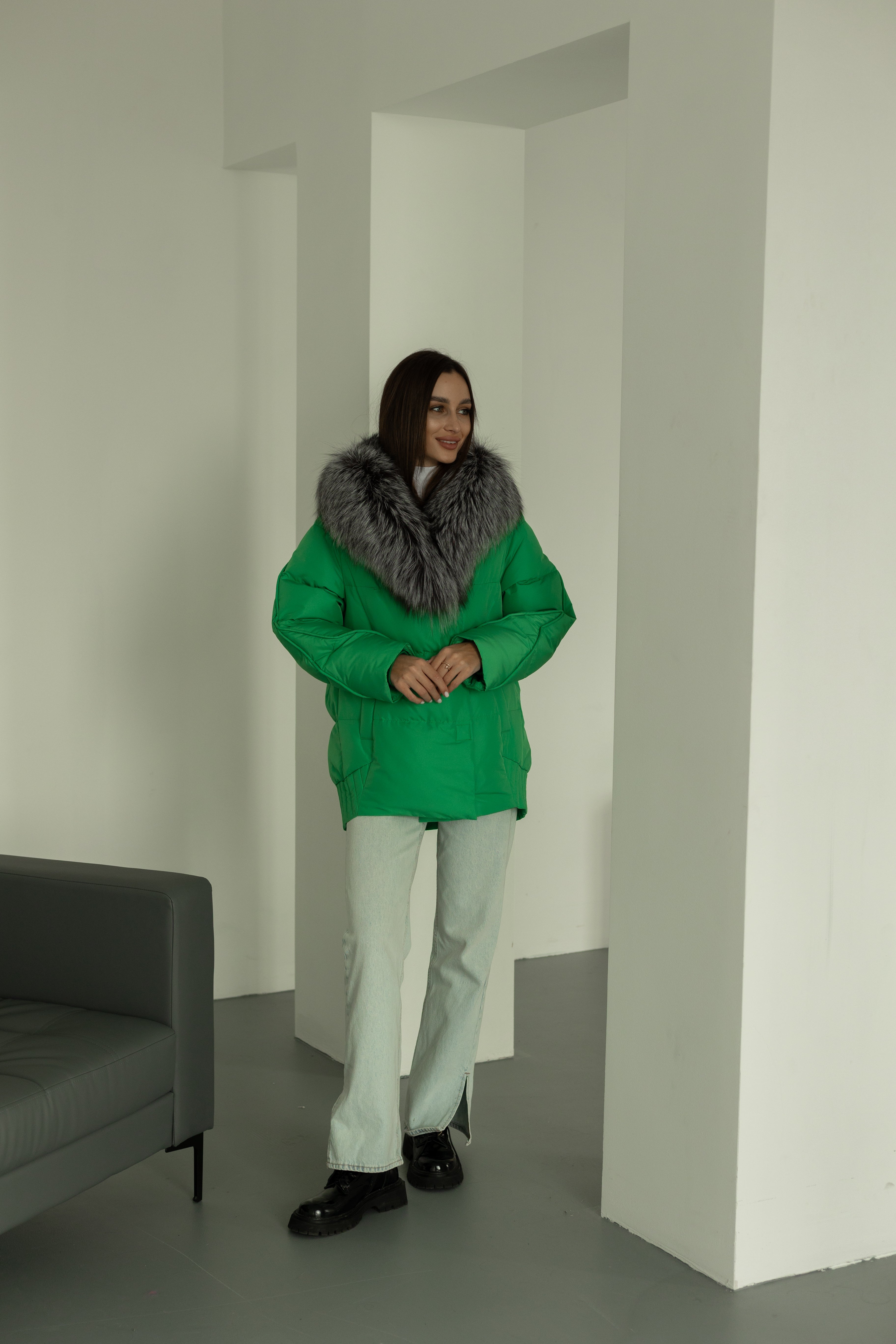 Genuine Silver Fox Down Fill Jacket Alaska® Outerwear Company