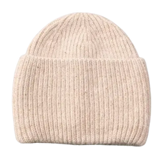 Unisex Cashmere Wool Knit Hat | Warm Winter Beanie