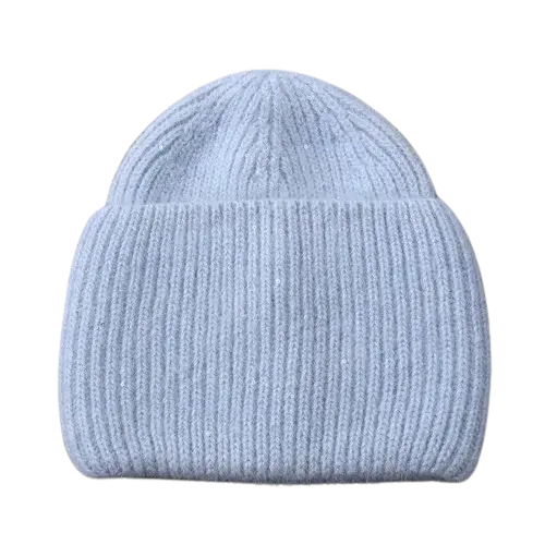 Unisex Cashmere Wool Knit Hat | Warm Winter Beanie