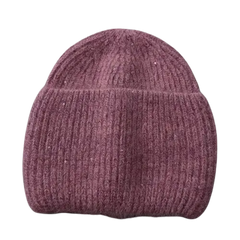 Unisex Cashmere Wool Knit Hat | Warm Winter Beanie