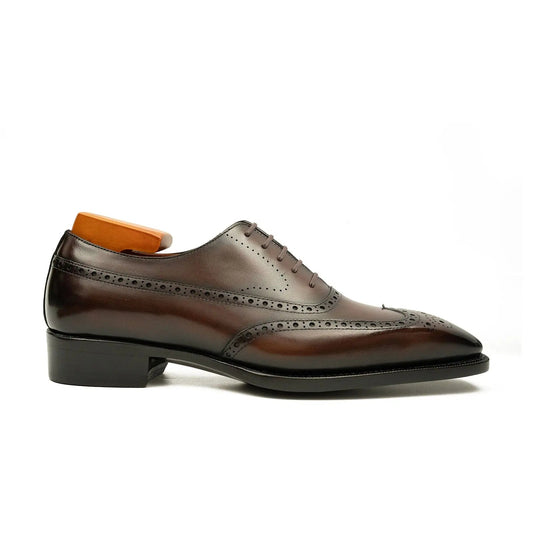 Men's Goodyear Welted Brogue Oxford Shoes