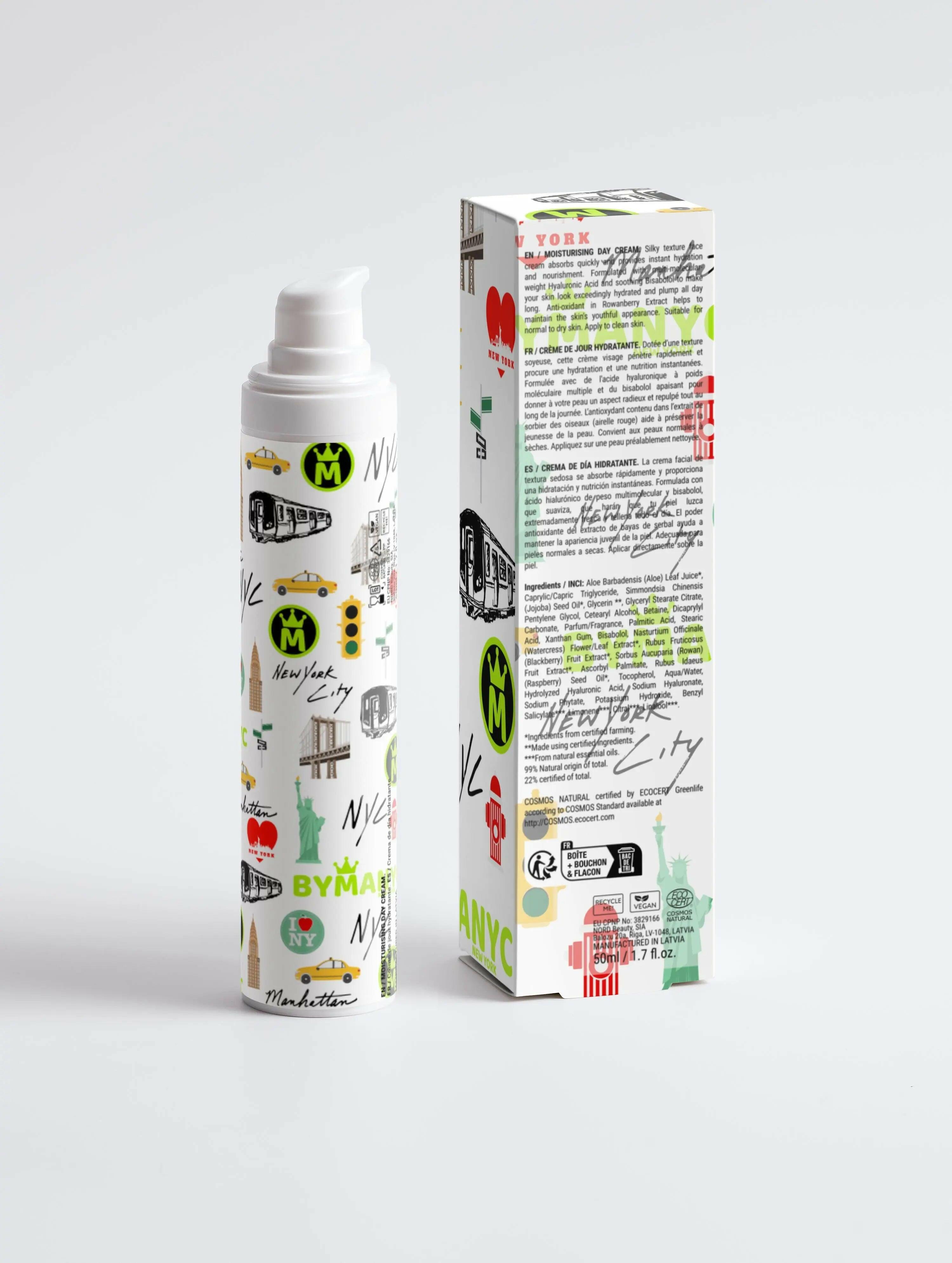 Product with a colorful design on a white background