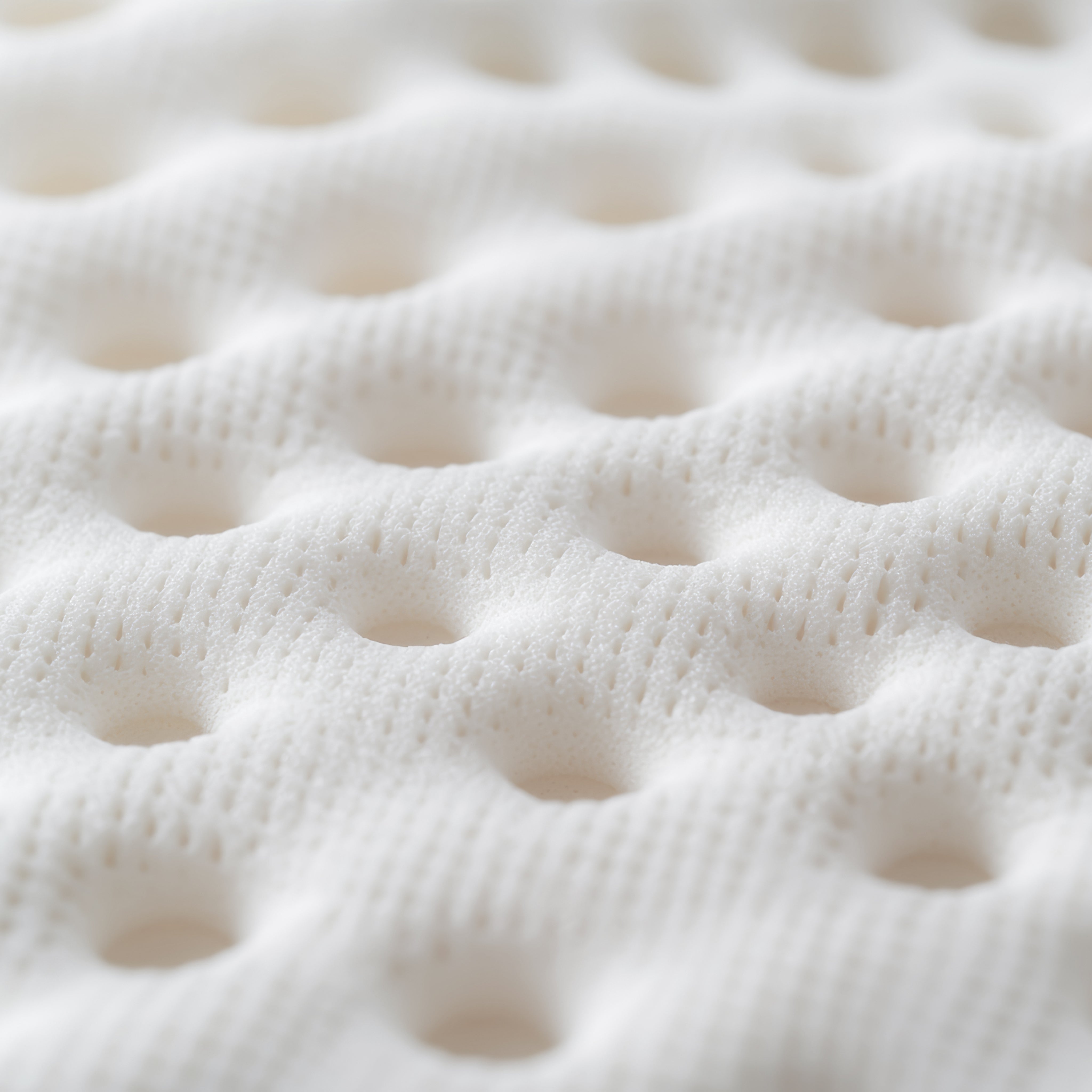 Close-up of a textured white surface