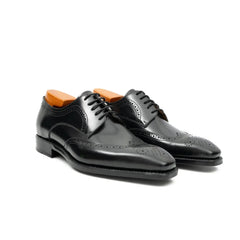 Patent leather goodyear welt dress shoes Black