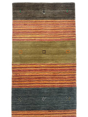 Hand-loomed Indo-Gabbeh Runner Rug 2’7” x 11’4” Rugistan