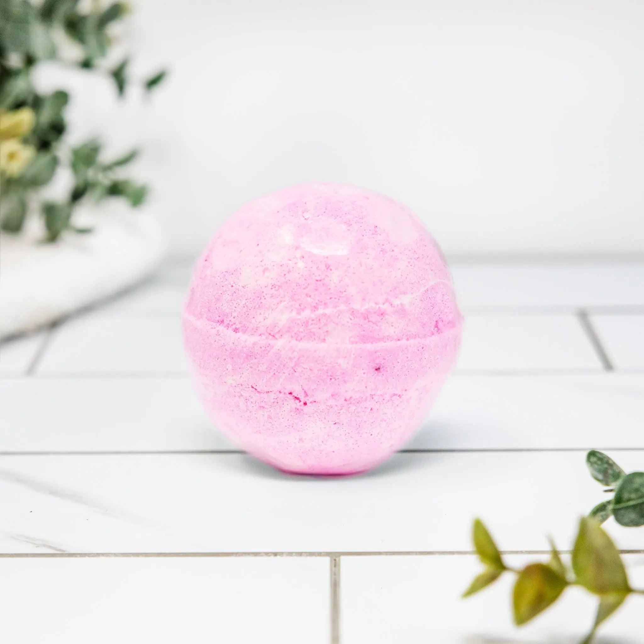 Pink Watermelon Kids Bath Bomb Poofy Organics